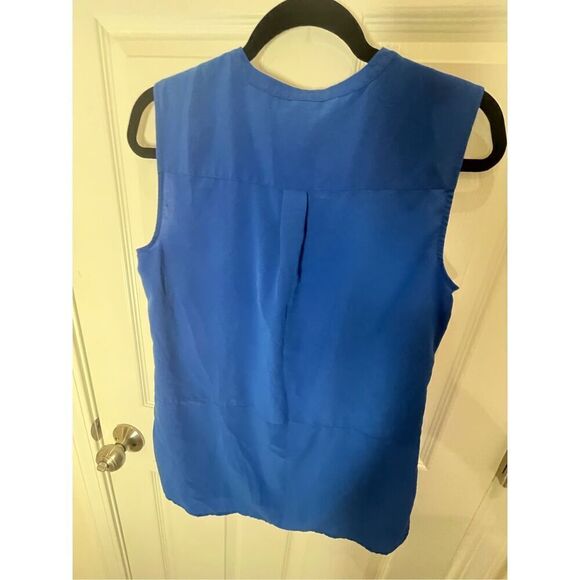 Talbots women’s bundle lot size medium short sleeve blouse blue - Picture 3 of 13